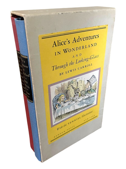 Vintage Alice's Adventures in Wonerland & Through the Looking-Glass Lewis Carroll