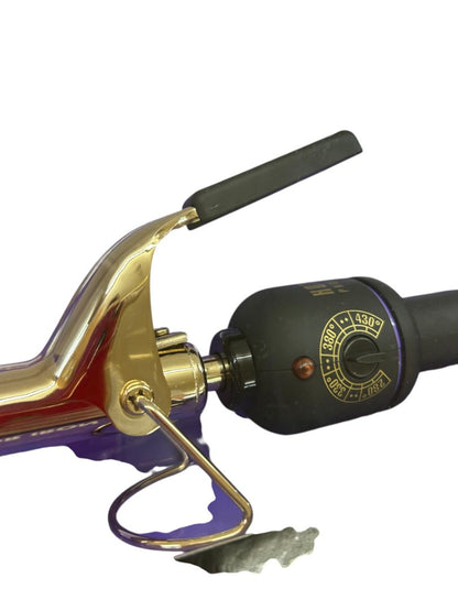 Hot Tools Professional Hair Curling Iron 3/4" 1101 Spring Gold Styling Beauty New