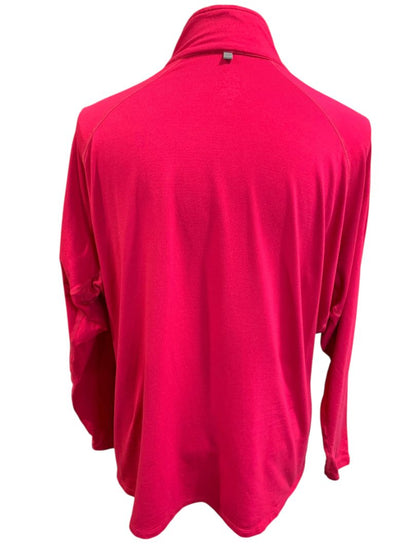 Size 2X Nike Dri-Fit Womens Hot Pink Athletic Pullover 387333