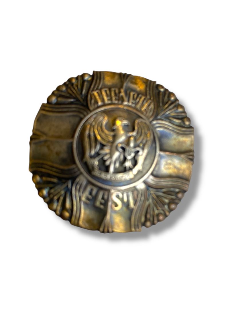 Vintage Estonia Young Eagles Medal Badge Noored Kotkad 1.5" Alati Valimis