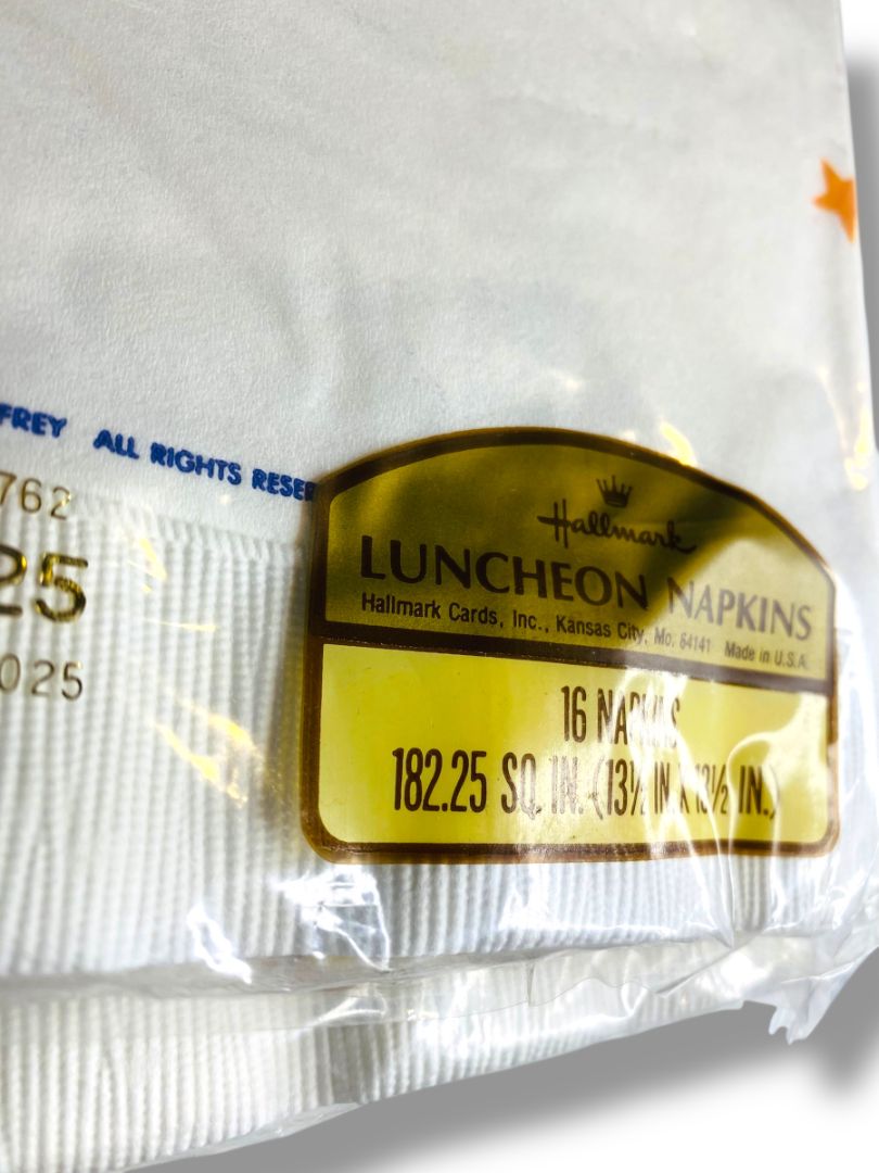 1981 The Pink Panther 32 Hallmark Luncheon Napkins New 13.5" Square