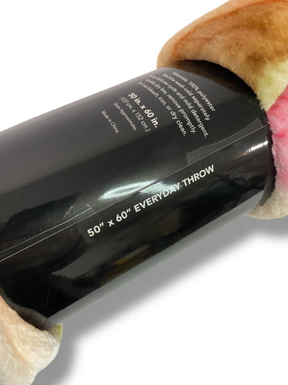 New Fleece Everyday Throw Blanket 50" x 60" Super Soft