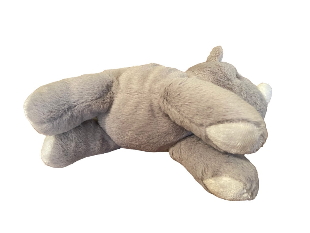 Aurora 9" Rhinoceros #31267 Plush Beanbag Plush New Gray