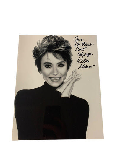 Signed Rita Moreno 8x10 Photo Black White Personalized Autograph