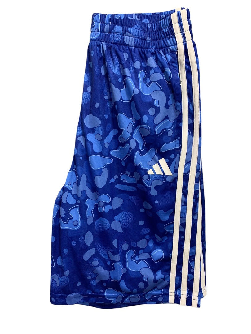 XL (18/20) Adidas New Boys Youth Royal Blue Pull On Shorts AH5709