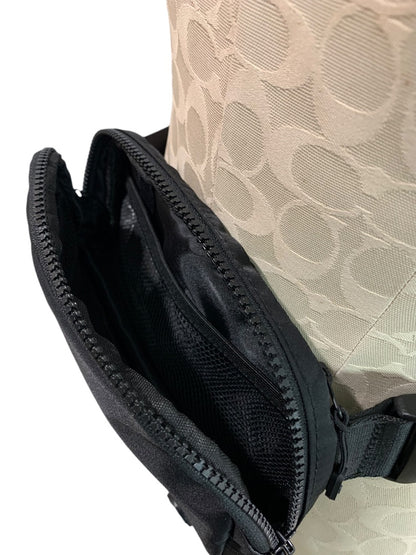 Lole Black Unisex Nylon Belt Bag Fanny Pack Adjustable to 48"