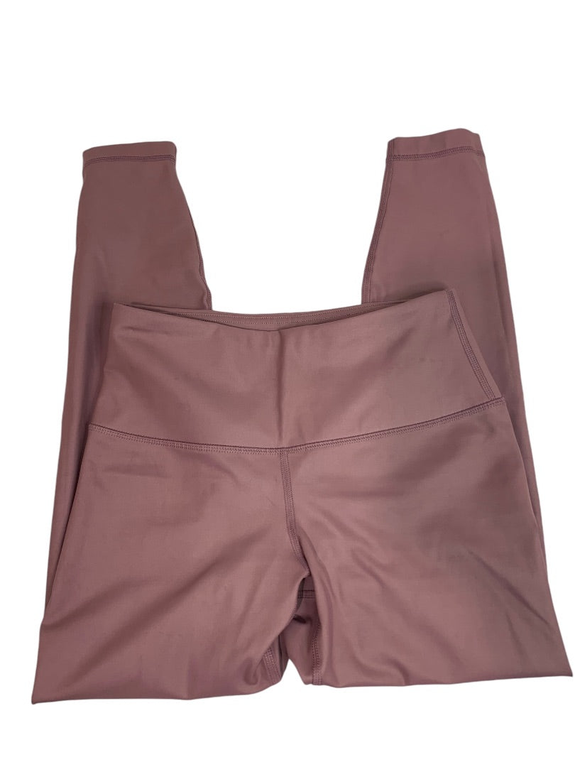 Small 90 Degree by Reflex Womens Mauve Activewear Leggings Ankle