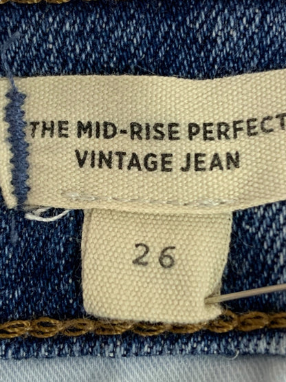 Size 26 Madewell Womens Perfect Fit Mid-Rise Jeans Denim