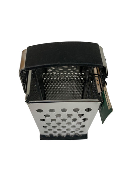 Tablecraft New Box Grater Non-Slip 4 Sided Stainless Steel