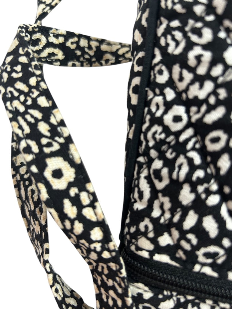 Vera Bradley Camocat Hipster Bag Crossbody Black White