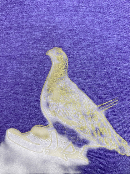 Small Anvil The Famous Grouse Purple Heathered Tshirt Unisex