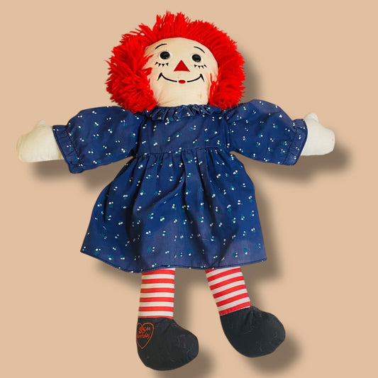 Vintage Applause Raggedy Ann Rag Doll 85th Anniversary 17"
