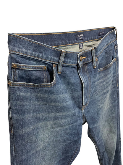 30 x 30 J.Crew Mens Straight Fit Flex Jeans Denim AZ851