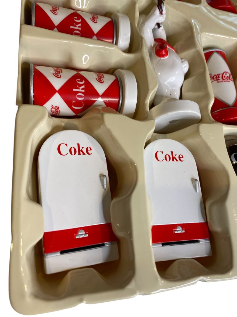 Coca-Cola vs Coke Game Replacement Pieces  Santa Polar Bear New 1990s