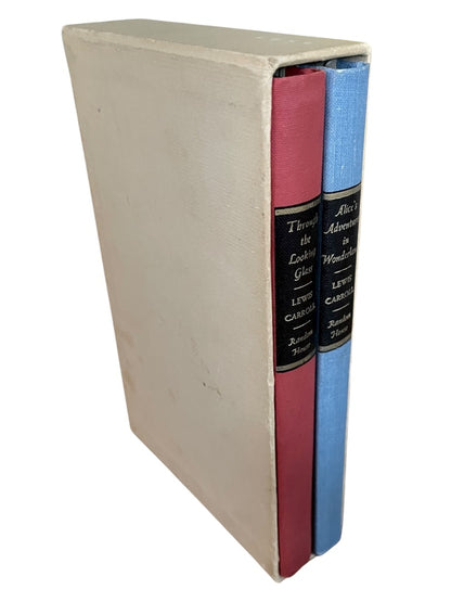 Vintage Alice's Adventures in Wonerland & Through the Looking-Glass Lewis Carroll