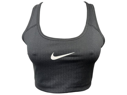 Medium Nike Dri Fit Sports Bra No Padding Black 842398