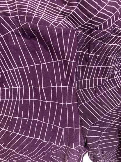 One Size LulaRoe Womens Leggings 3 Pair Assorted Skull Rose Spiderweb