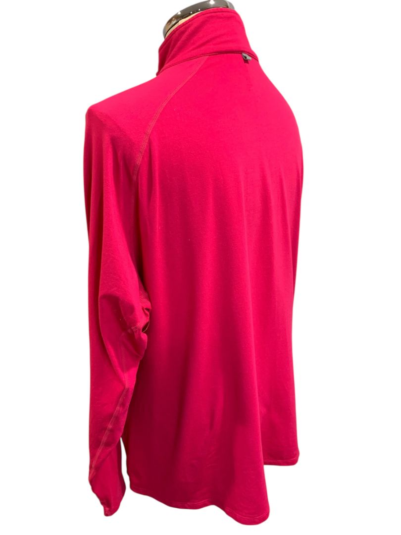 Size 2X Nike Dri-Fit Womens Hot Pink Athletic Pullover 387333