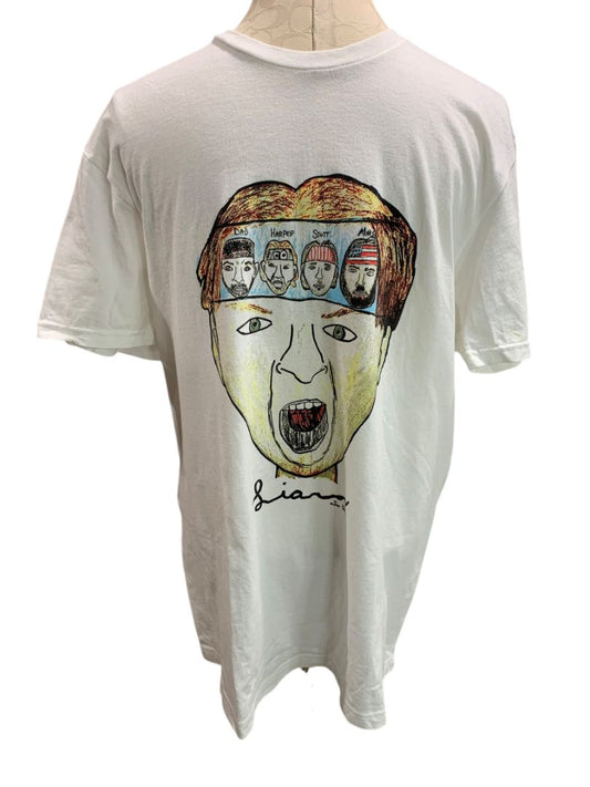 Large Liam Castellanos Illustration 2023 Liam's Battle Cry Tshirt Mens