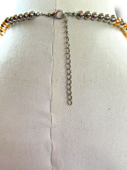New Paparazzi In Good Glaze 20" Necklace and 1.75" Drop Pierced Earring Set