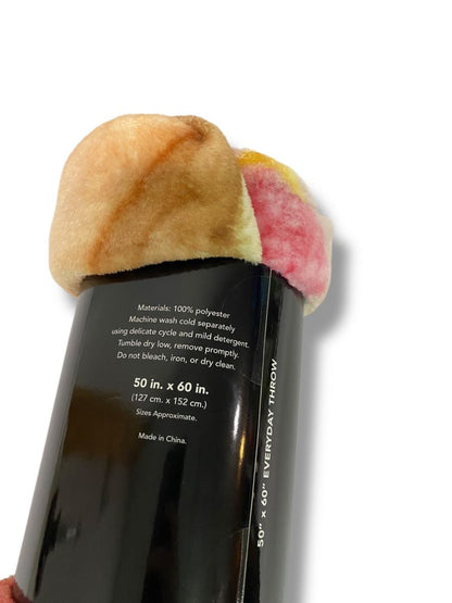 New Fleece Everyday Throw Blanket 50" x 60" Super Soft