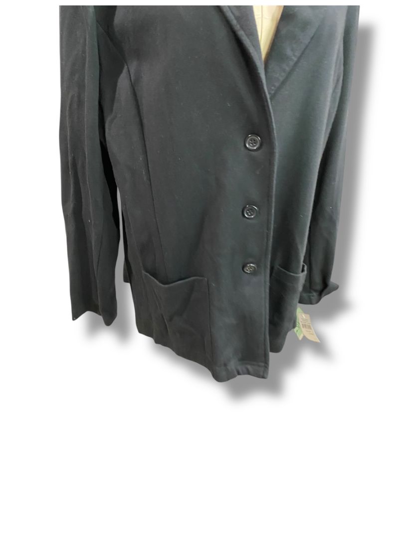 Size XL CD Sport Womens New Black Jacket Blazer Ponte Knit