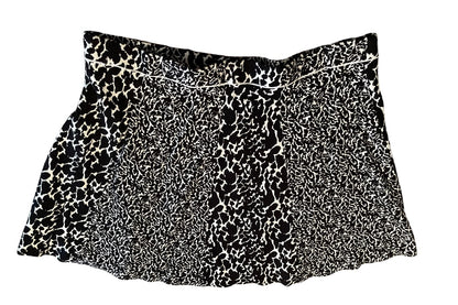 26/28 Lane Bryant Animal Print Knit Sweater Skirt Pull On Plus Size