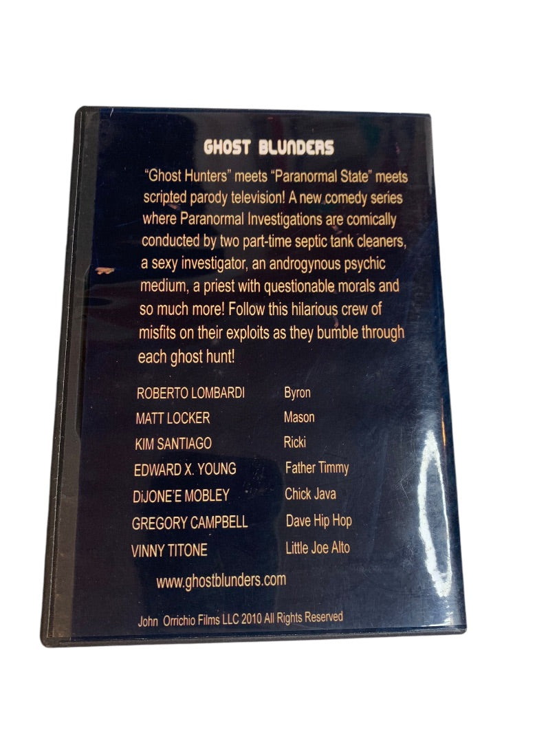 Ghost Blunders DVD Autographed by Edward X Young Personalized Paranormal Scripted Parody