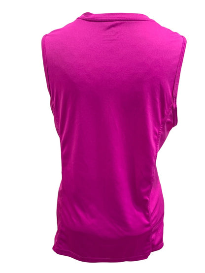 XL RBX Womens Fuchsia Activewear Tank Top Sleeveless Work Out Shirt