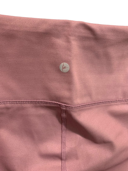 Small 90 Degree by Reflex Womens Mauve Activewear Leggings Ankle