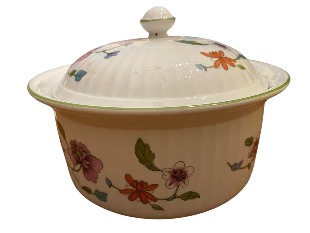 Royal Worcester Astley Fine Oven China Lidded Casserole 1983 2 Quart