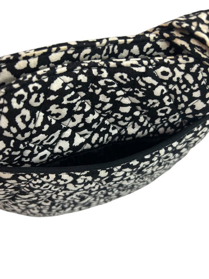 Vera Bradley Camocat Hipster Bag Crossbody Black White