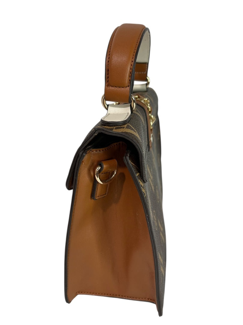 Adrienne Vittadini Top Handle Satchel Bag Removable Shoulder Strap The Signature Collection