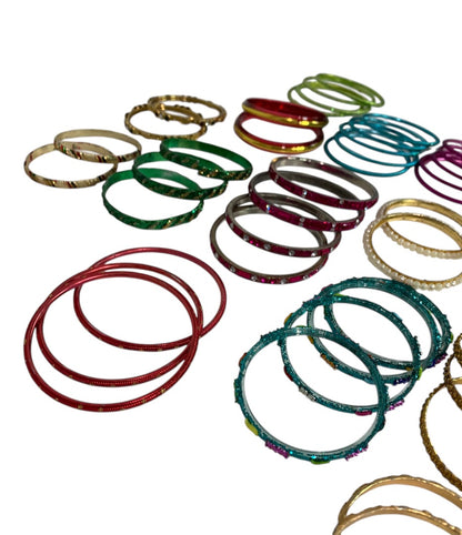 Small Childs Bangle Braclet 1.5"-2.25" Inside Diameter 56 Count