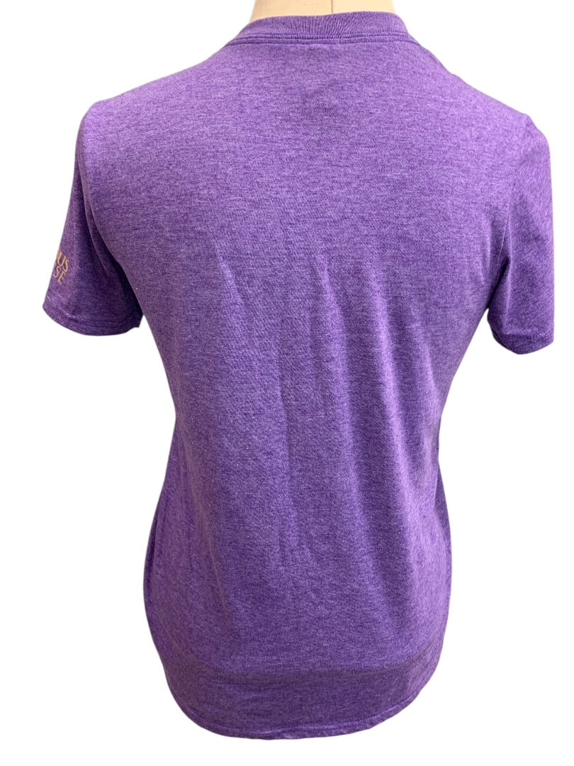 Small Anvil The Famous Grouse Purple Heathered Tshirt Unisex