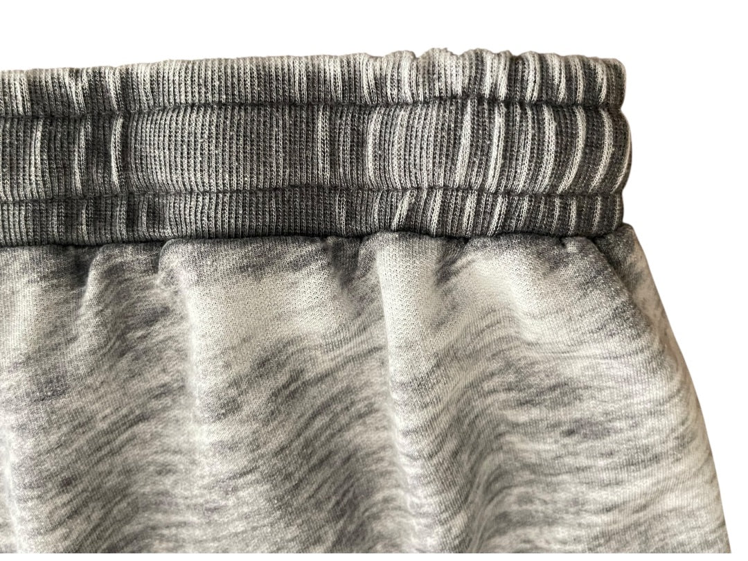 3X June & Delancey Elastic Waist Drawstring Shorts Gray Womens