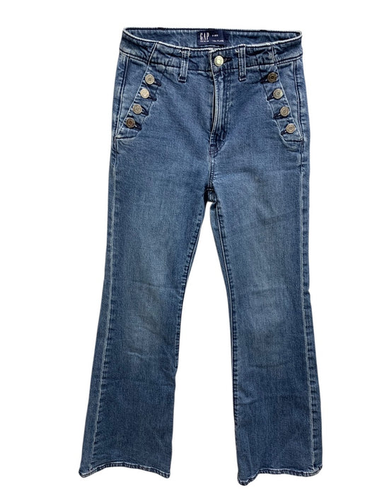 Size 25 (0S) Short Gap Womens Denim 70s Flare Jeans