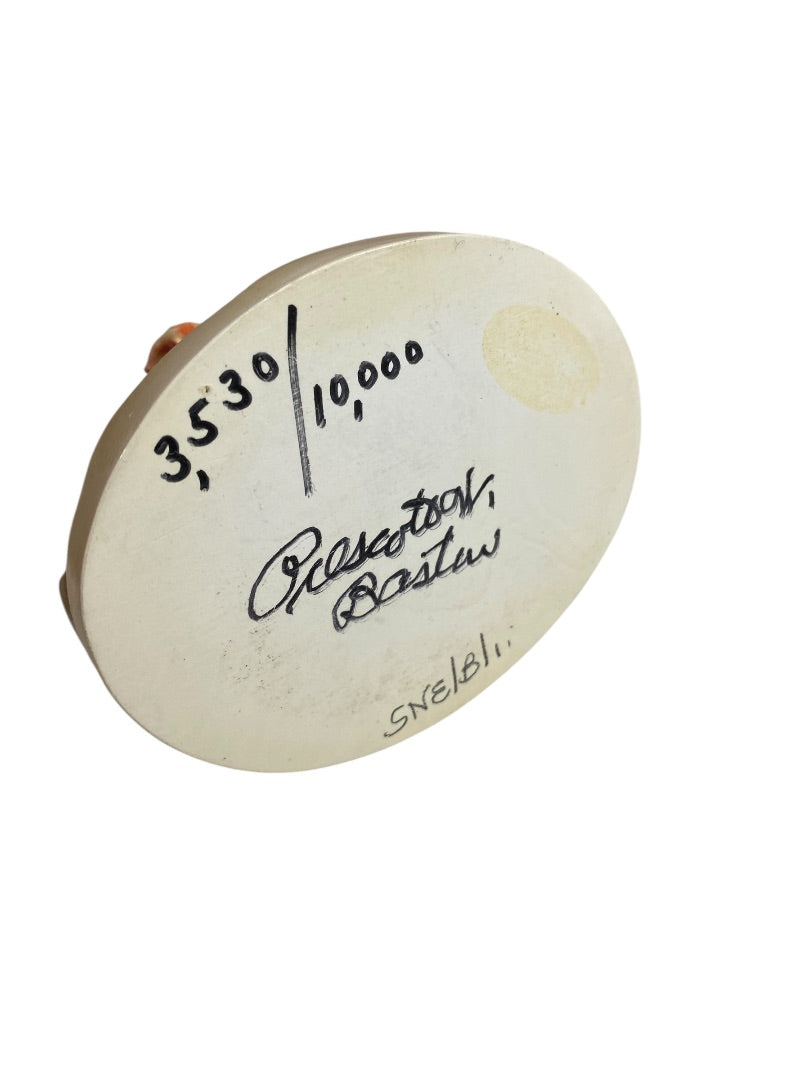 1979 Sebastian Miniatures Signed Numbered Figurine Snowball Fight 3.5"