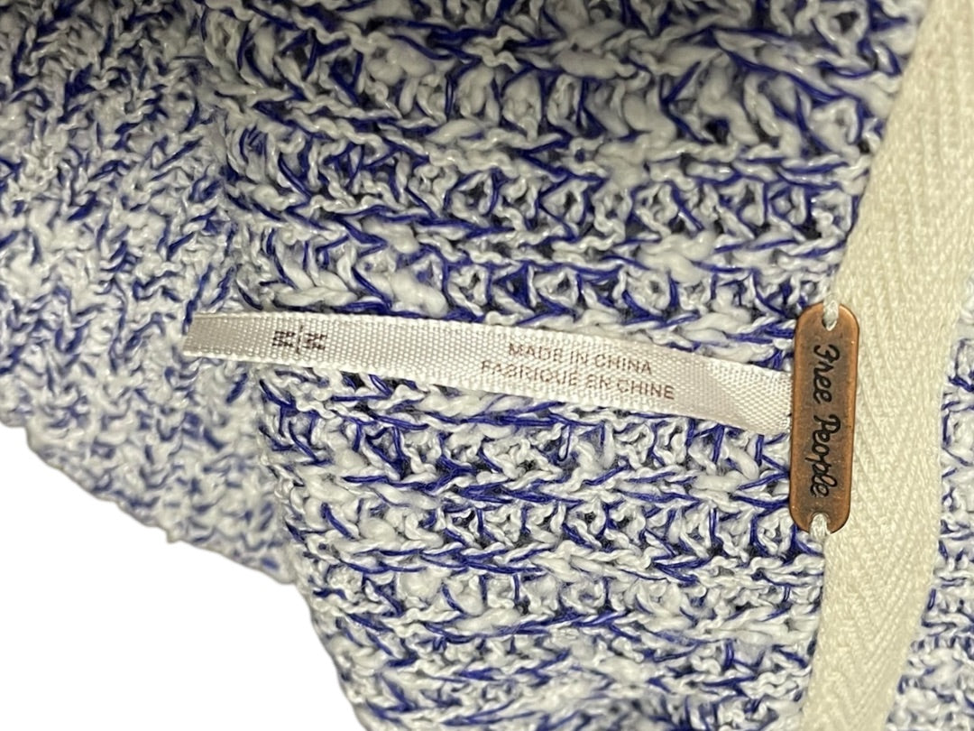 Small White House Black Market Cold Shoulder 3/4 Womens Sleeve Floral Top