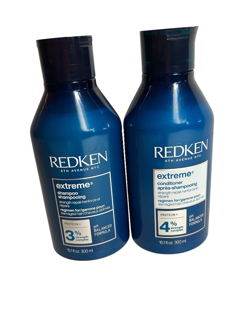 Redken Extreme Shampoo Conditioner Set Protein Strength Repair 10.1 fl oz