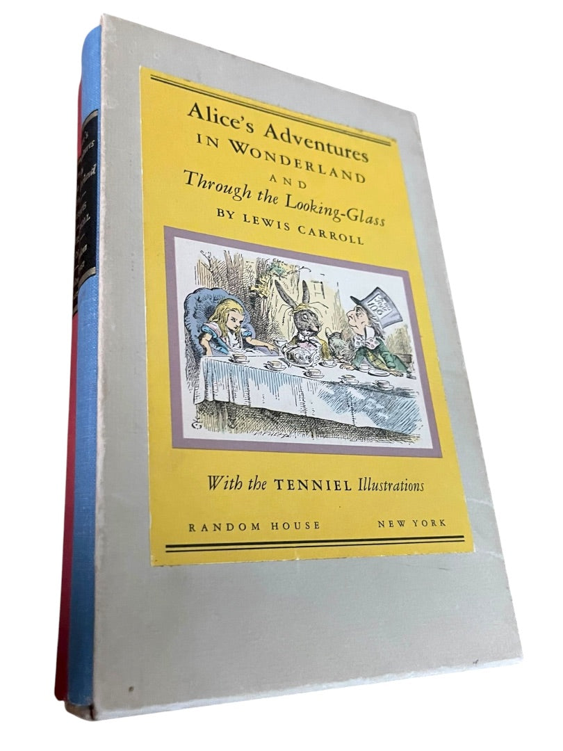 Vintage Alice's Adventures in Wonerland & Through the Looking-Glass Lewis Carroll