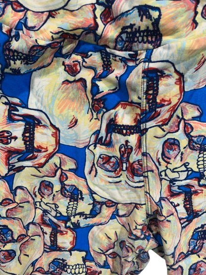 One Size LulaRoe Womens Leggings 3 Pair Assorted Skull Rose Spiderweb