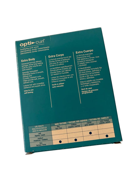 Matrix Opti Curl Extra Body Bodifying Acid Wave Perm Kit 2 packs