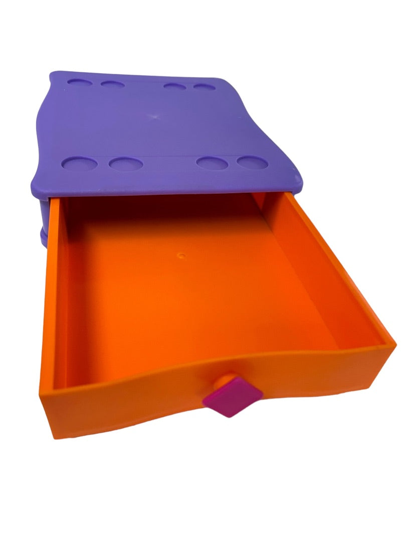 Activity Drawer System Single Drawer Purple Orange Plastic Replacement Part