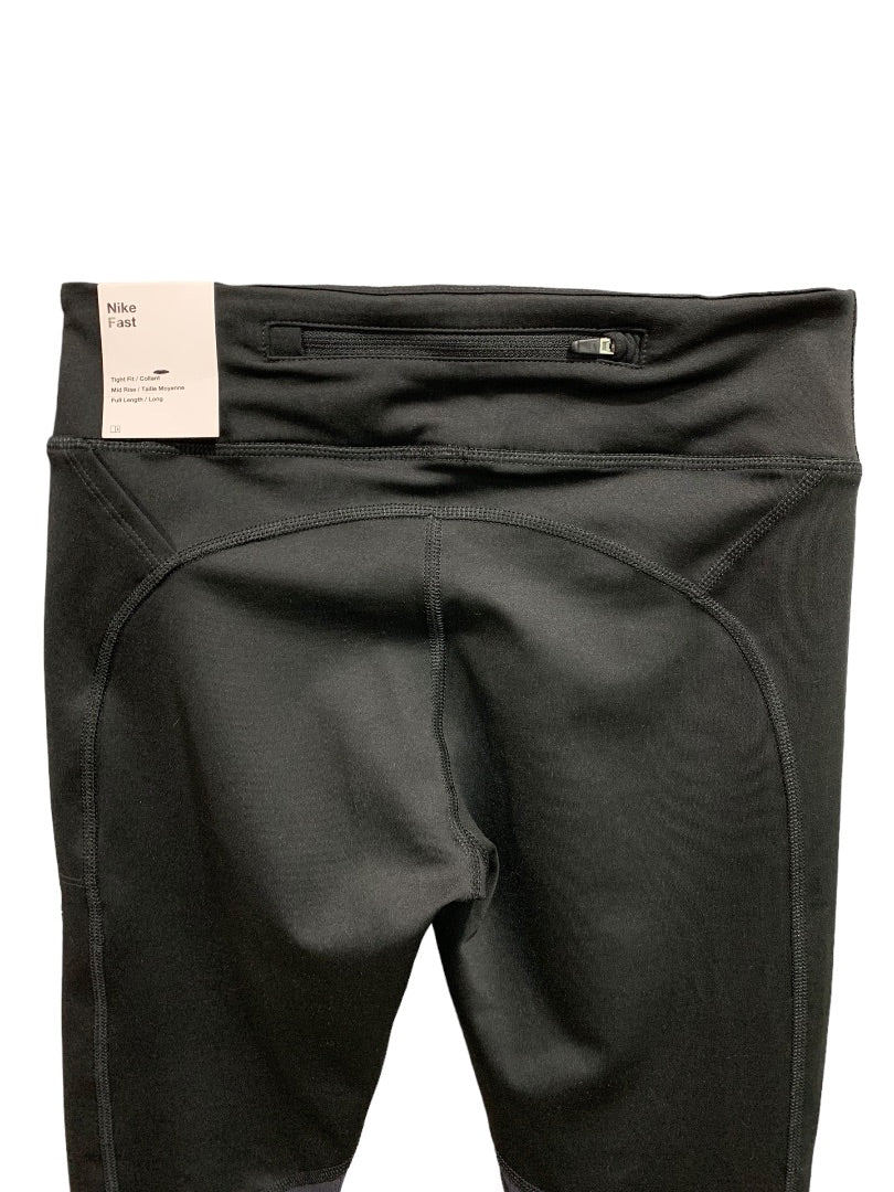 Small Nike Dri-Fit Womens New Black Fast Running Tights AT3103