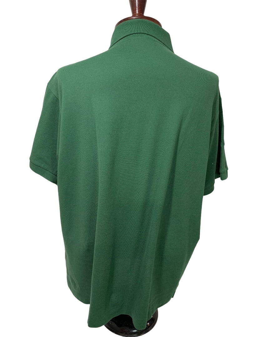 3XL US (FR 8) Lacoste Classic Fit Mens Hunter Green Polo Golf Shirt