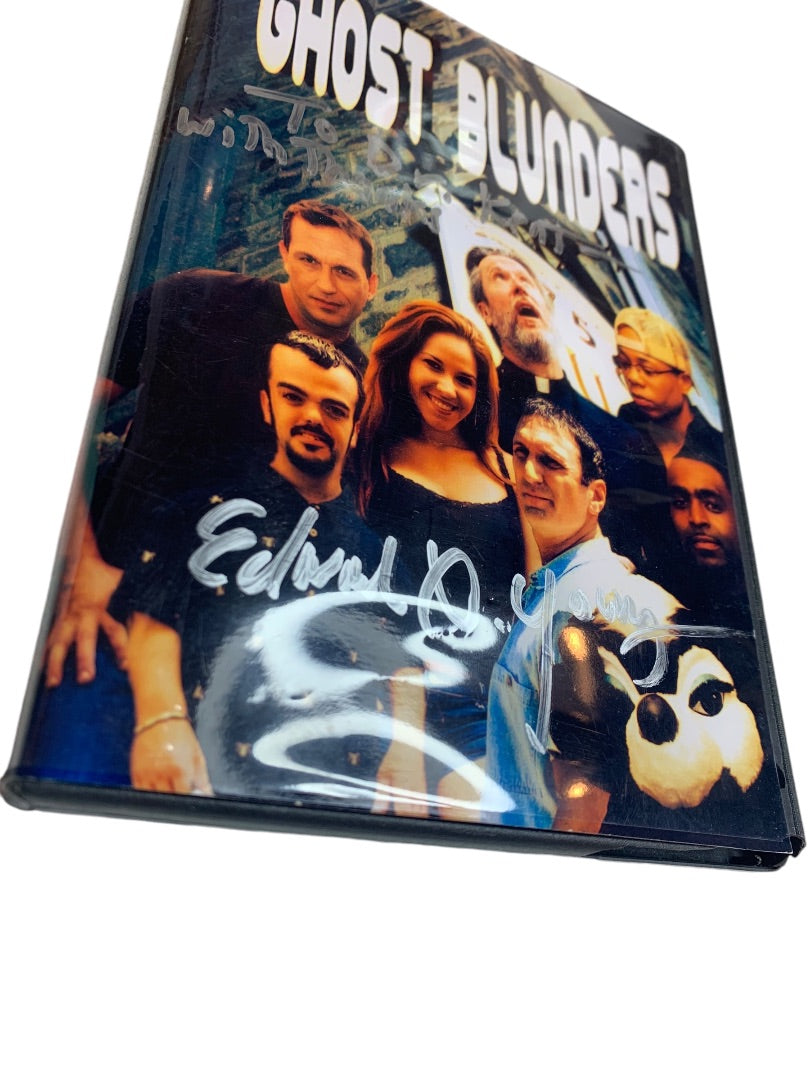 Ghost Blunders DVD Autographed by Edward X Young Personalized Paranormal Scripted Parody