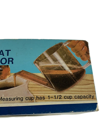 Chadwick Gravy Fat Separator Measuring Cup 1-1 1/2 Capacity 1960s Vintage