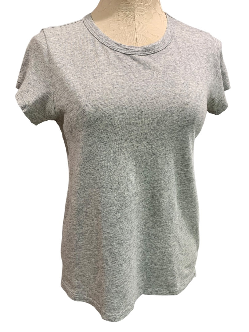 Small Aerie Womens Short Sleeve Gray Heathered Tshirt Soft