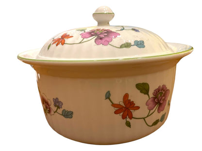 Royal Worcester Astley Fine Oven China Lidded Casserole 1983 2 Quart